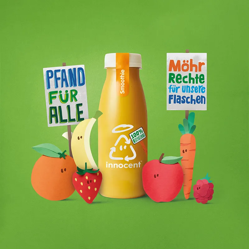 innocent setzt sich fuer pfand