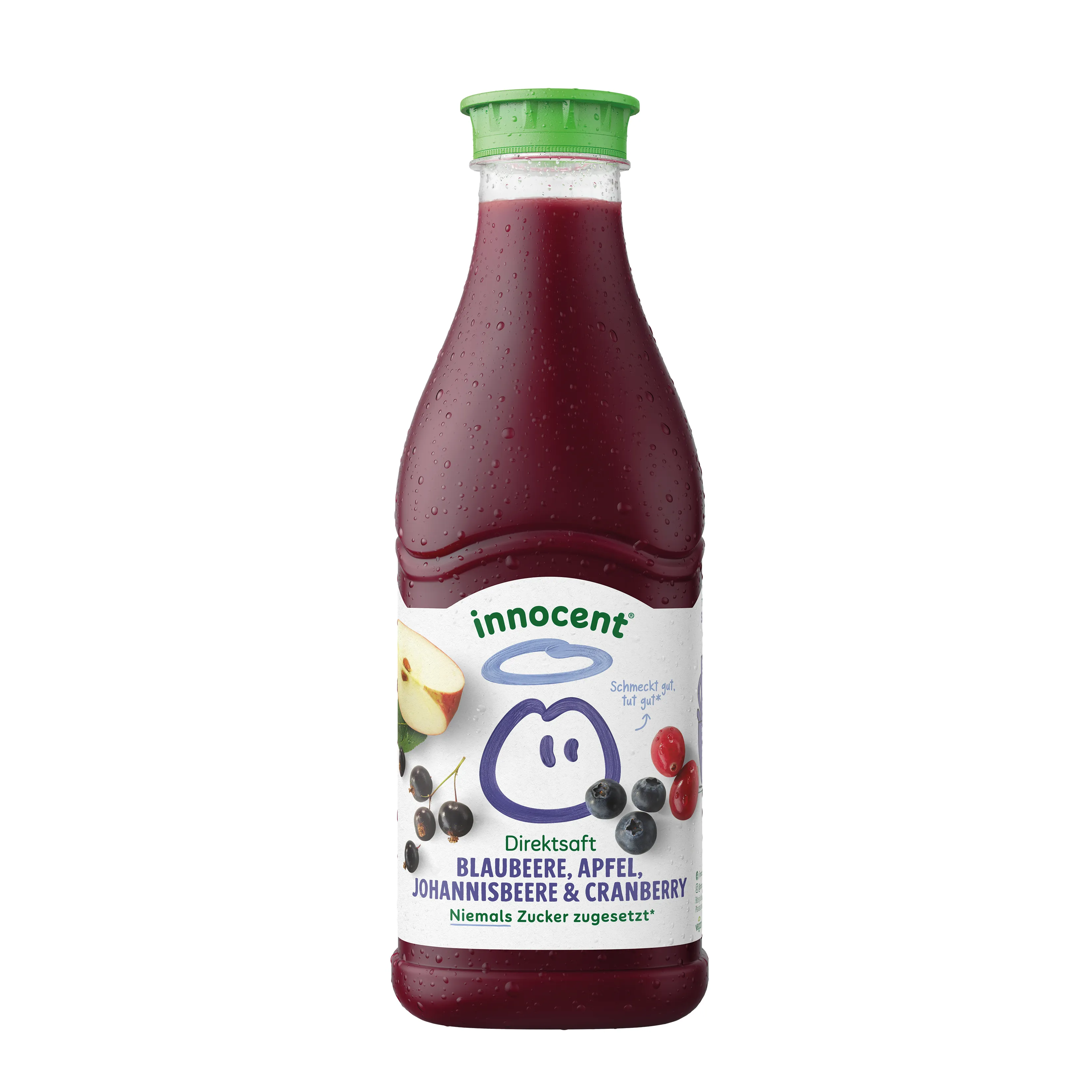 Blaubeere Apfel Johannisbeere Direktsaft 900ml 